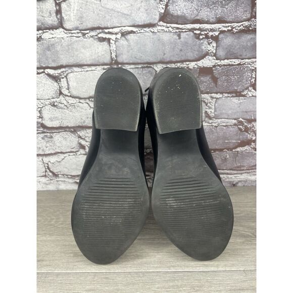 Nisolo Black Leather Ankle Back Zip Heel Booties Boots Women’s 9M US/40EU Mexico - Picture 7 of 16